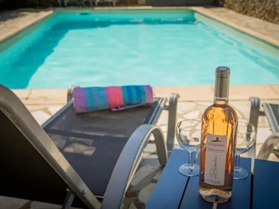 Pool des Ferienhauses