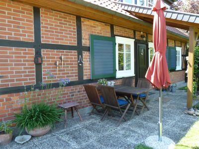 Haus am Eichenweg Terrasse im Garten