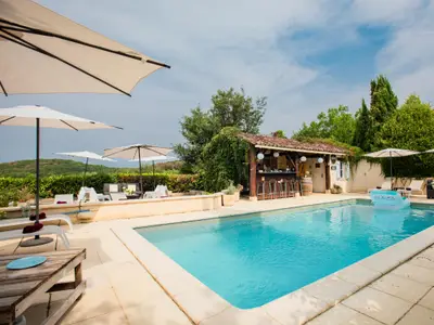 Pool des Ferienhauses
