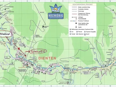 Lageplan Haus Almhorst