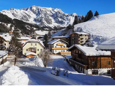 Außenseite Ferienhaus [Winter]
