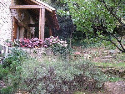 La terrasse du gîte.