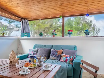 Küche und Essbereich