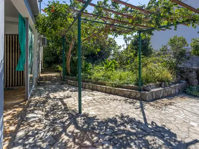 outside