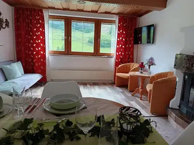 Haus Bernkogel Dorfgastein Wohnraum