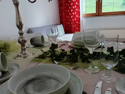 Haus Bernkogel Dorfgastein Esstisch