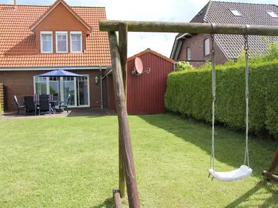 Garten und Schaukel