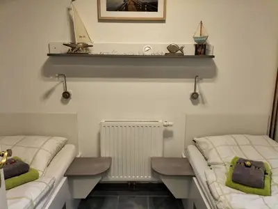 Schlafzimmer mit Einzelbetten