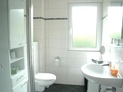 Badezimmer im Ferienhaus