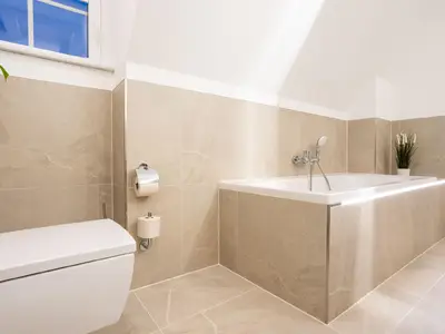 Ferienhaus Reethaus Nordlicht - Badezimmer I