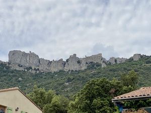 Vue sur le château de Peyrepertuse