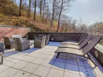outside