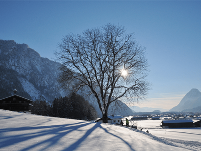 Selbstversorgerhütte Plafing Winteransicht