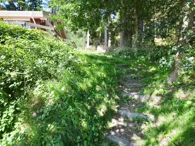 outside