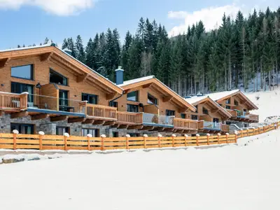 Außenseite Ferienhaus [Winter]