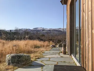 outside