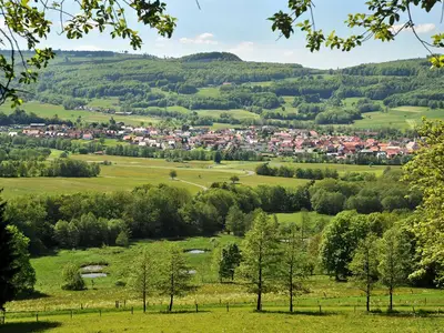 Blick auf Wüstensachsen