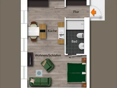 Ferienhaus für 4 Personen (40 m²) in Eisenach (Thüringen) 9/10