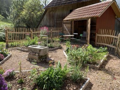 Bauerngarten nach historischem Vorbild