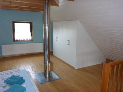 Großes Schlafzimmer oben