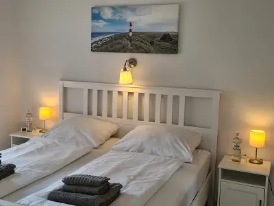 Schlafzimmer im EG mit Doppelbett