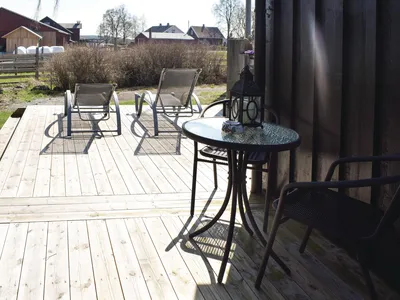 outside
