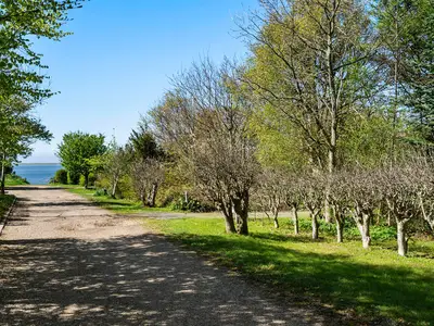 outside