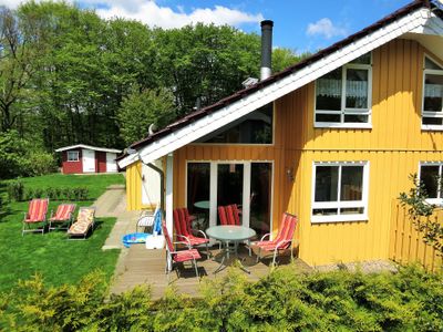 Terasse Ferienhaus Alissa http://www.urlaub-extertal.de