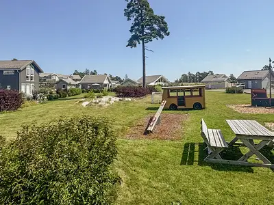outside