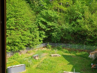 Ausblick Schlafzimmerfenster