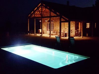 Schwimmbad des Ferienhauses