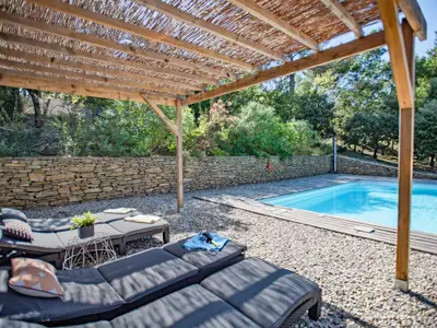 Pool des Ferienhauses