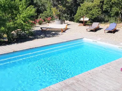 Pool des Ferienhauses