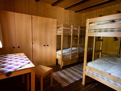 Schlafzimmer mit Stockbetten