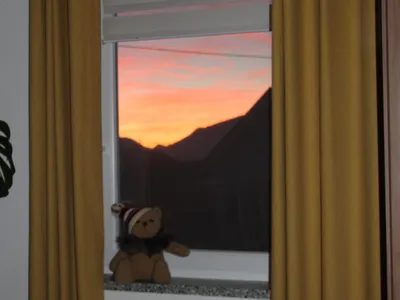 Sonnenuntergang Schlafzimmer