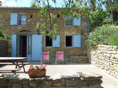 gite Calamiac Minervois Les Amandiers devant de po