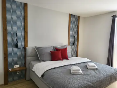 Schlafzimmer Boxspring Doppelbett EG