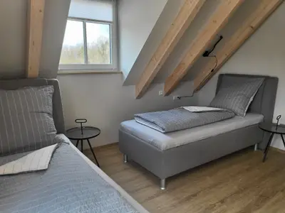 Schlafzimmer Einzelbetten OG