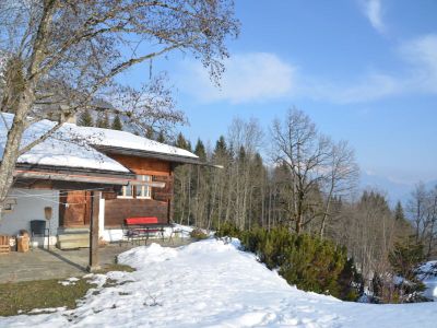 Terrasse im Winter