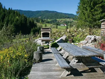 Terrasse mit Grill Filzmoos