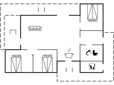 Ferienhaus für 6 Personen (80 m²) in Fjerritslev 9/10