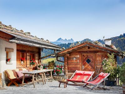 eigener Grillplatz neben dem 10er Chalet