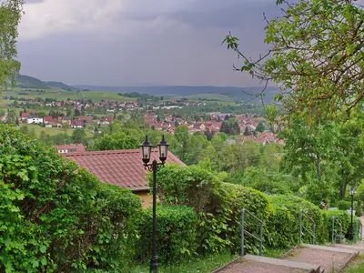 Ausblick vom Feriendorf am Hundsrück