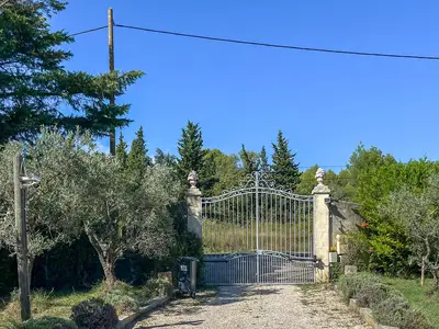 outside