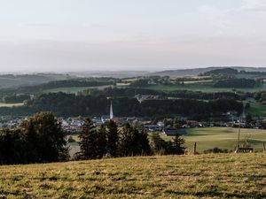 Haslauer Hütte Blick auf Frasdorf