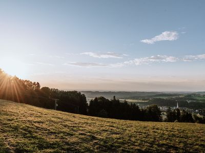 Haslauer Hütte Sonnenuntergang