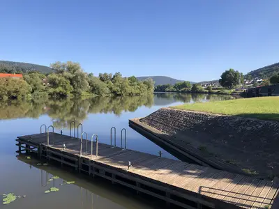 Freudenberg am Main - Bootsanlegesteg