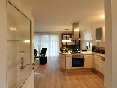 Voll ausgestattete Küche