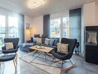 Ferienhaus Ostseetraum Fuhlendorf - Wohnzimmer