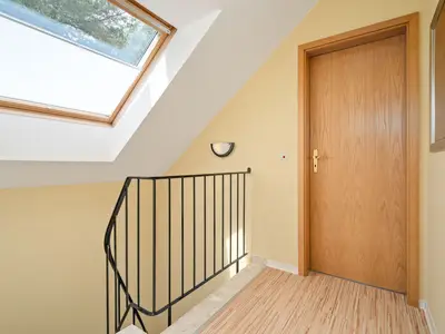 Ferienhaus Schwanensee Ferienpark Lenzer Höh Flur im Obergeschoss